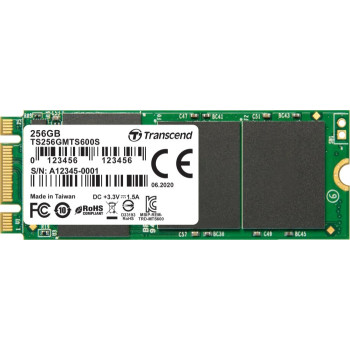 Transcend M.2 SSD 600S 256 GB Serial ATA III, Solid State Drive