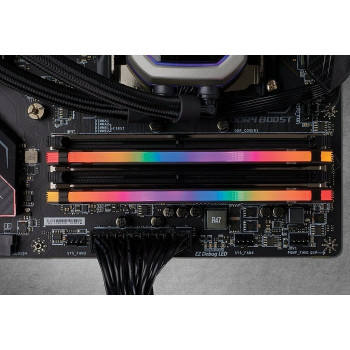 Corsair DDR4 -16 GB -3600 - CL - 18 - single, RAM (black, CMW16GX4M1Z3600C18, Vengeance RGB PRO, optimized for AMD)