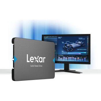 Lexar NQ100 480GB, SSD (grey, 2.5 ", SATA 6 Gb / s)