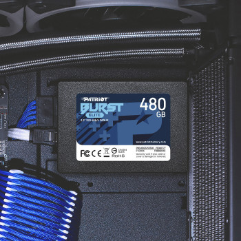 Patriot Burst Elite 480 GB, SSD (black, SATA 6 Gb / s, 2.5 ")