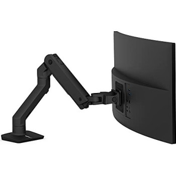 Ergotron HX monitor desk mount black