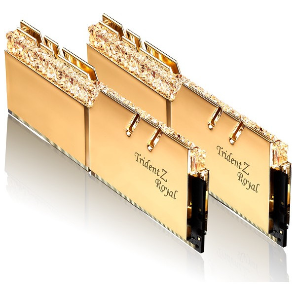G.Skill DDR4 16GB 5333- CL - 22 Trident Z Royal gold Dual Kit G.Skill DDR4 16GB 5333- CL - 22 Trident Z Royal gold Dual Kit