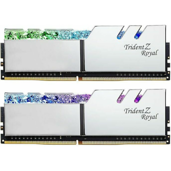 G.Skill DDR4 32GB 4400- CL - 17 Trident Z Royal silver Dual Kit G.Skill DDR4 32GB 4400- CL - 17 Trident Z Royal silver Dual Kit
