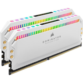 Corsair DDR4 32GB 3200 - CL - 16 Dom. Plat.RGB white Quad Kit