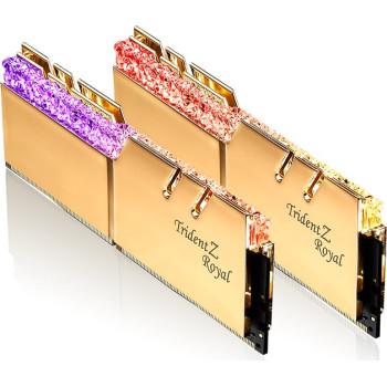 G.Skill DDR4 32GB 4600 - CL - 19 TZ Royal Gold Dual Kit GSK - F4-4600C19D-32GTRG