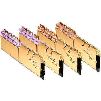 G.Skill DDR4 32GB 4600 - CL - 19 TZ Royal Gold Dual Kit GSK - F4-4600C19D-32GTRG