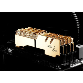 G.Skill DDR4 32GB 4600 - CL - 19 TZ Royal Gold Dual Kit GSK - F4-4600C19D-32GTRG