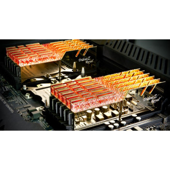 G.Skill DDR4 32GB 4600 - CL - 19 TZ Royal Gold Dual Kit GSK - F4-4600C19D-32GTRG
