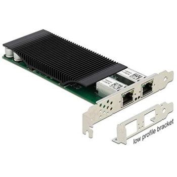 DeLOCK PCIe x4 K 2xRJ45 GB LAN PoE + i350 - 88500