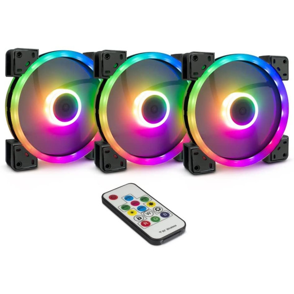 Inter-Tech Argus RGB Set RS-14 3x140mm - 88885536 Inter-Tech Argus RGB Set RS-14 3x140mm - 88885536