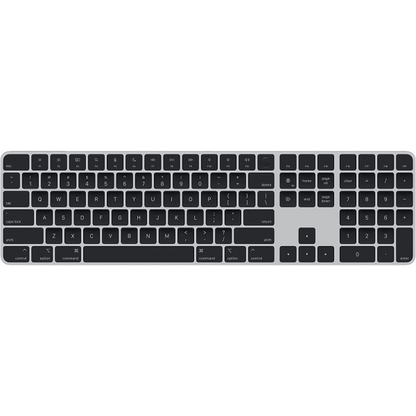 Apple Magic Keyboard with Touch ID and number pad, keyboard (silver/black, US layout, for Mac with Apple chip) Apple Magic Keyboard with Touch ID and number pad, keyboard (silver/black, US layout, for Mac with Apple chip)