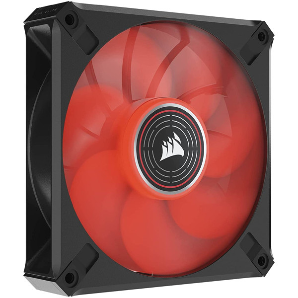 Corsair iCUE ML120 ELITE Red Premium 120x120x25, case fan (black/red, single fan) Corsair iCUE ML120 ELITE Red Premium 120x120x25, case fan (black/red, single fan)