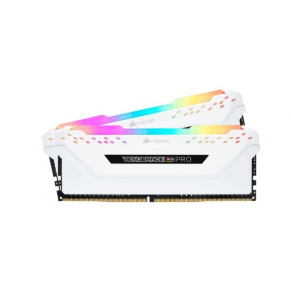 Pamięć DDR4 Vengeance RGB 16GB/3200(2*8GB) biała CL16 Pamięć DDR4 Vengeance RGB 16GB/3200(2*8GB) biała CL16
