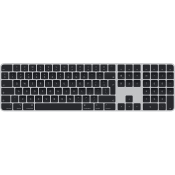 US layout - Apple Magic Keyboard with Touch ID and number pad, keyboard (silver/black, ISO, for Mac with Apple chip)