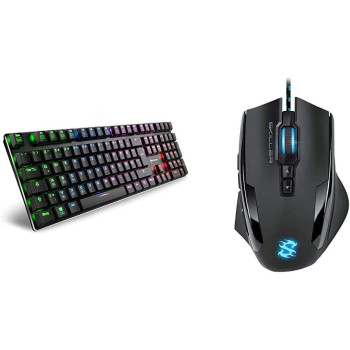 DE layout - Sharkoon PureWriter RGB, gaming keyboard (black, Kailh Choc Low Profile Red)