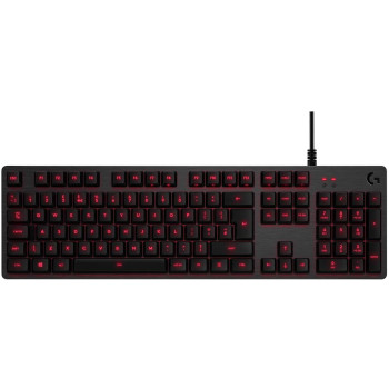 DE layout - Logitech G413 Mechanical Gaming Keyboard (Black, Logitech Romer-G Tactile)
