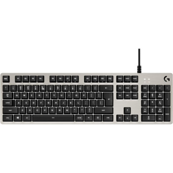 DE layout - Logitech G413 mechanical gaming keyboard (silver, Logitech Romer-G Tactile)