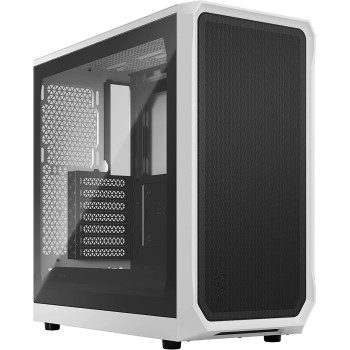 Fractal Design Focus 2 White TG Clear Tint, tower case (white, tempered glass)