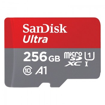 Ultra microSDXC 256GB 120MB/s A1 + Adapter SD
