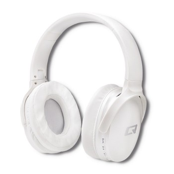 Słuchawki bezprzewodowe z mikrofonem BT Super bass Dynamic Białe perłowe