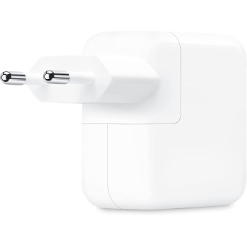 Apple 35W Dual USB-C Power Adapter, power adapter - white - MNWP3ZM/A