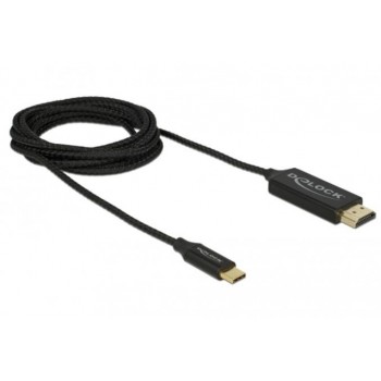 Kabel USB-C(M)-HDMI(M) 2M czarny