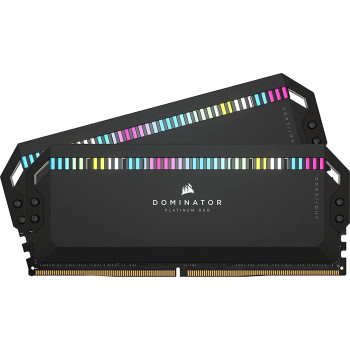 Corsair DDR5 - 64GB - 5600 - CL - 40 - Dual Kit, memory (black, CMT64GX5M2X5600C40, Dominator Platinum RGB)