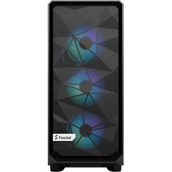 Fractal Design Meshify 2 Compact Lite RGB Black TG Light tint, tower case (black, tempered glass)