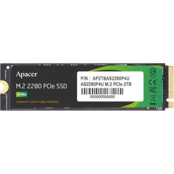 Apacer AS2280P4U 2TB, SSD (PCIe 3.0 x4, NVMe 1.3, M.2 2280)