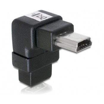 Adapter USB MINI(M) -USB MINI(F) Kątowy