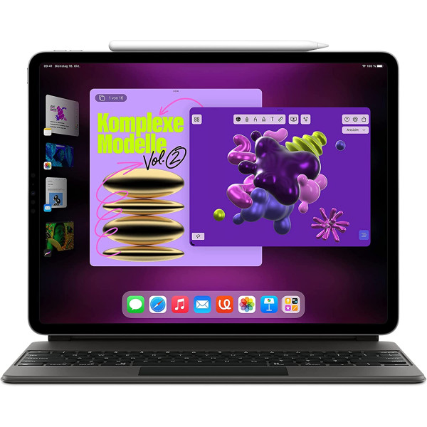 Apple iPad Pro 11" (256 GB), tablet PC (silver, Gen 4 / 2022)