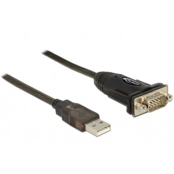 Adapter USB-A(M) 2.0-SERIAL 9PIN DB9 (COM)(M)