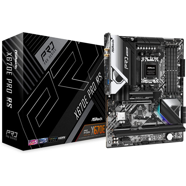 ASRock X670E Pro RS, Motherboard - AM5 ASRock X670E Pro RS, Motherboard - AM5