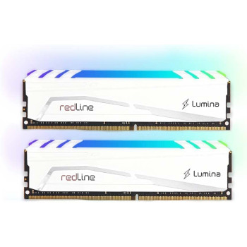 Mushkin 32 GB DDR4-3200 Kit, memory (white, MLB4C320EJJP16GX2, Redline Lumina White, XMP)