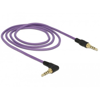 Kabel audio minijack 3.5mm M/M 4Pin