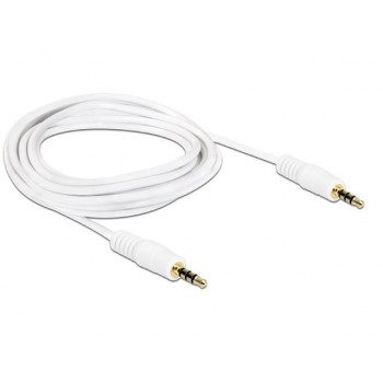 Kabel audio minijack 3.5mm M/M 4 Pin