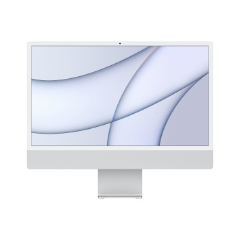 Apple 24-inch iMac with Retina 4.5K display: Apple M1 chip with 8-core CPU and 8-core GPU, 256GB - Silver