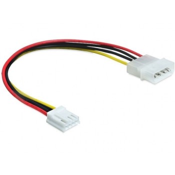 Kabel zasilający wewnętrzny Molex(M) - Floppy 4pin(F)