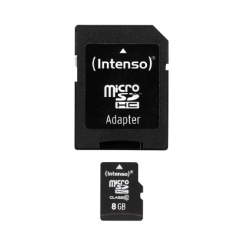 Intenso microSD 8GB 12/20 Class 10 +AD