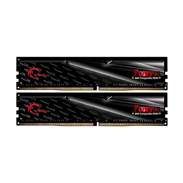 G.Skill DDR4 16GB 2400-CL15 FORTIS - Dual-Kit - Black G.Skill DDR4 16GB 2400-CL15 FORTIS - Dual-Kit - Black