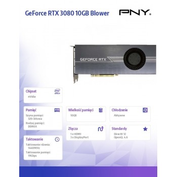 Karta graficzna GeForce RTX 3080 10GB BLOWER