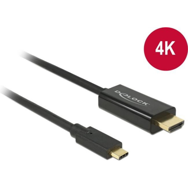 DeLOCK C - HDMI 4K St-St 3m DeLOCK C - HDMI 4K St-St 3m