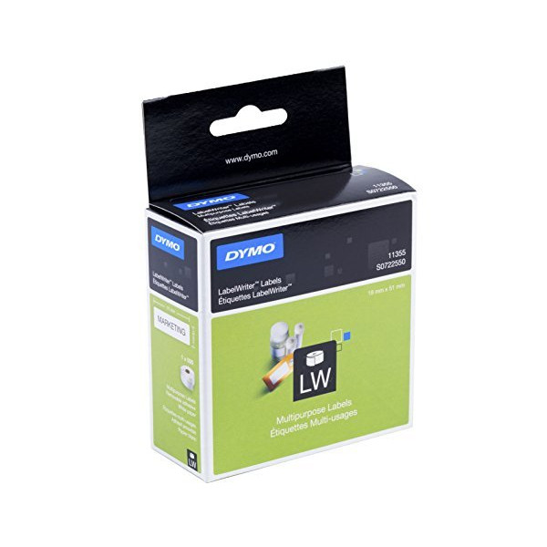 Dymo multi-purpose labels wh 19x51mm Dymo multi-purpose labels wh 19x51mm