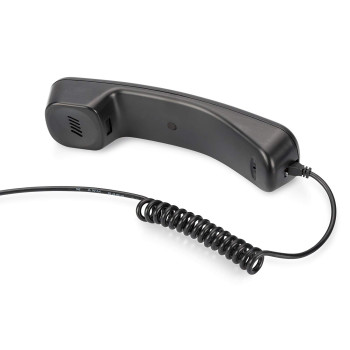 Digitus USB telephone handset, headset (black)