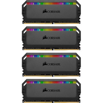 Corsair DDR4 - 64 GB -3600 - CL - 16 - Quad-Kit, Dominator Platinum RGB (black, CMT64GX4M4Z3600C16)