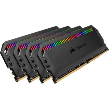 Corsair DDR4 - 64 GB -3600 - CL - 16 - Quad-Kit, Dominator Platinum RGB (black, CMT64GX4M4Z3600C16)