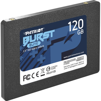 Patriot Burst Elite 120 GB, SSD (black, SATA 6 Gb / s, 2.5 ")