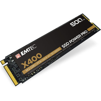 Emtec SSD 500GB 5200/2000 X400 PCIe4 M.2 - ECSSD500GX400