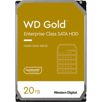 WD Gold Enterprise Class 20 TB - SATA - 3.5, gold