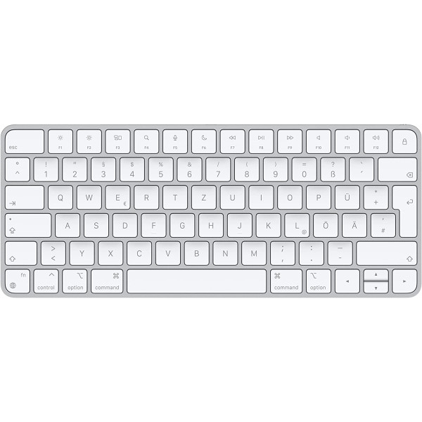 DE layout - Apple Magic Keyboard, keyboard (silver/white) DE layout - Apple Magic Keyboard, keyboard (silver/white)